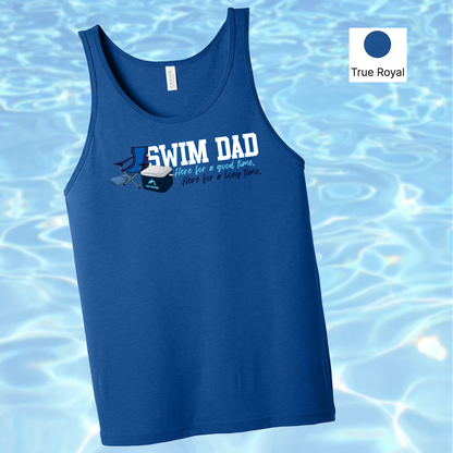 RBD - Tees or Tanks - Swim Dad - Here for a Good Long Time