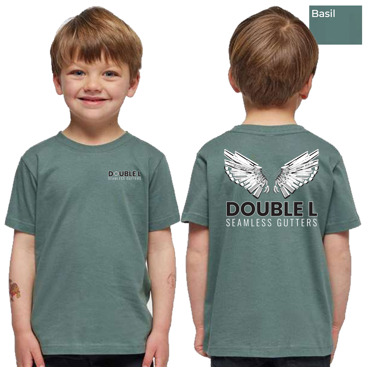 Double L - Printed Rabbit Skins™ Toddler Fine Jersey Tee