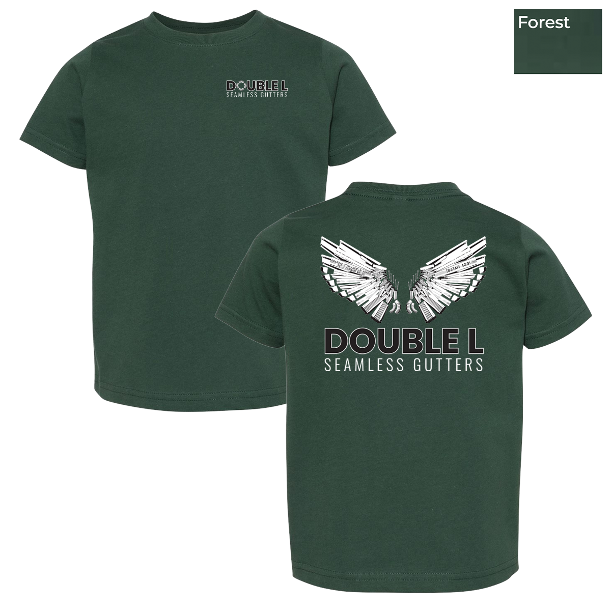 Double L - Printed Rabbit Skins™ Toddler Fine Jersey Tee