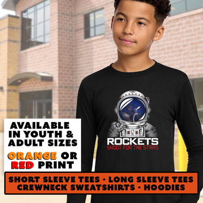 RB - Rockets Shoot for the Stars Print - Multiple Shirt Styles Available