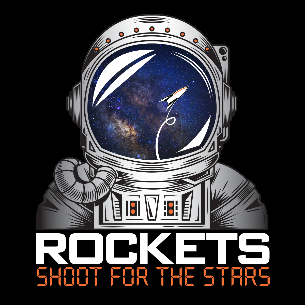 RB - Rockets Shoot for the Stars Print - Multiple Shirt Styles Available