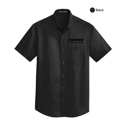 HC - Embroidered - Port Authority® Short Sleeve SuperPro™ Twill Shirt