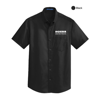 HC - Embroidered - Port Authority® Short Sleeve SuperPro™ Twill Shirt