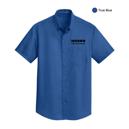 HC - Embroidered - Port Authority® Short Sleeve SuperPro™ Twill Shirt