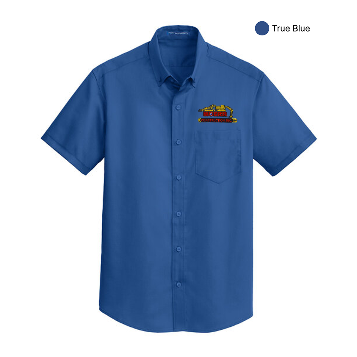 HC - Embroidered - Port Authority® Short Sleeve SuperPro™ Twill Shirt