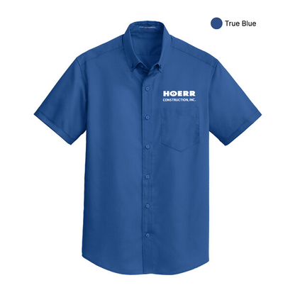 HC - Embroidered - Port Authority® Short Sleeve SuperPro™ Twill Shirt