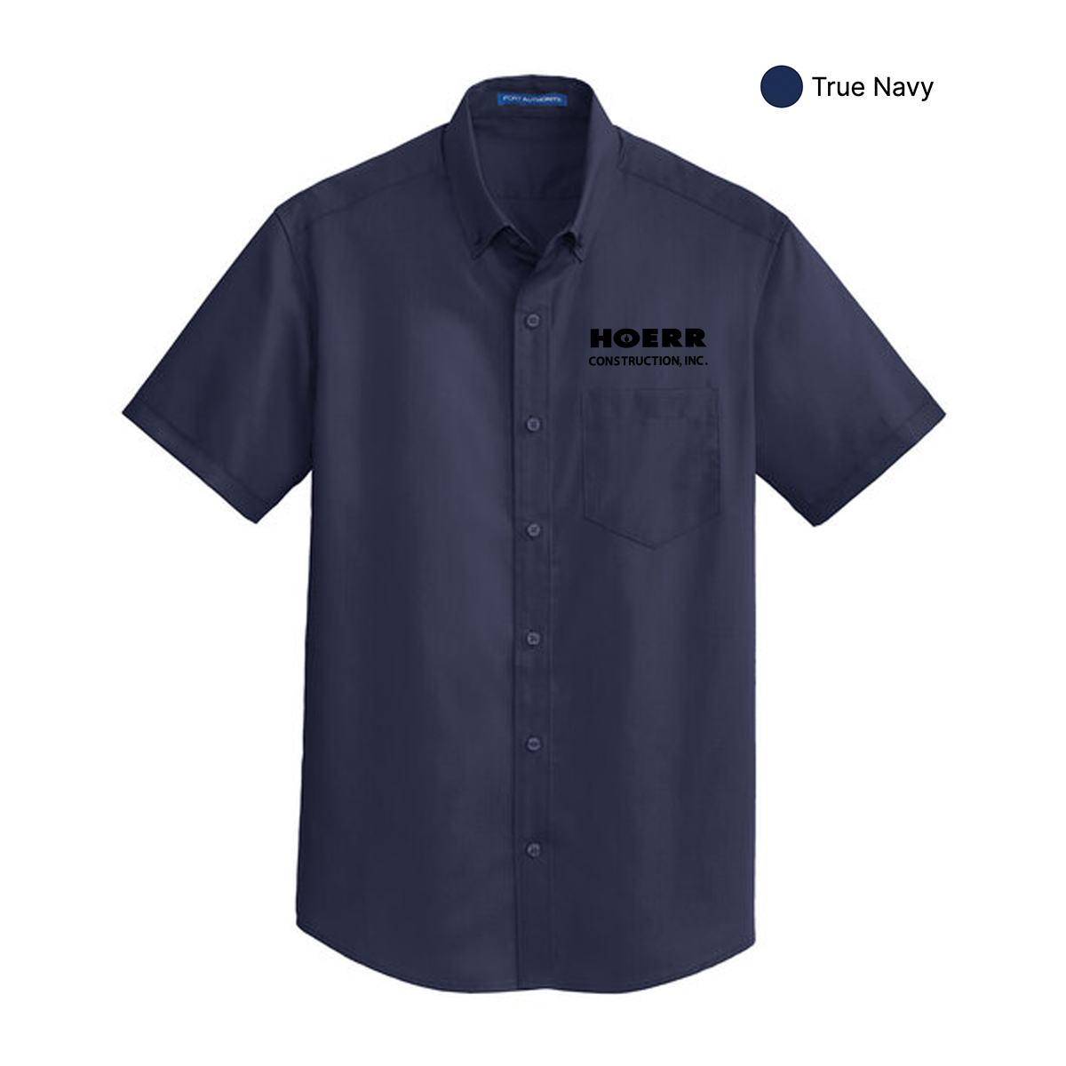 HC - Embroidered - Port Authority® Short Sleeve SuperPro™ Twill Shirt