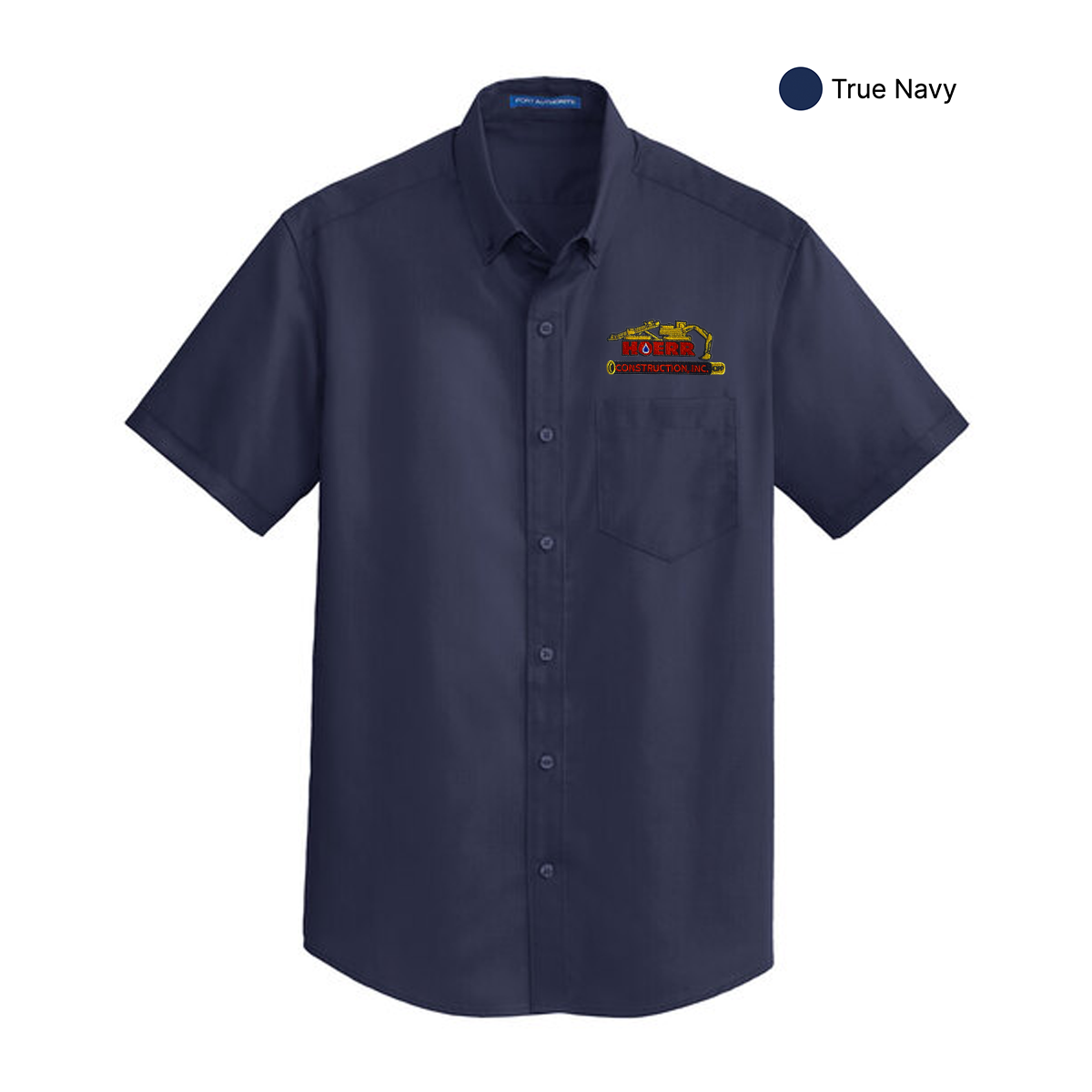 HC - Embroidered - Port Authority® Short Sleeve SuperPro™ Twill Shirt