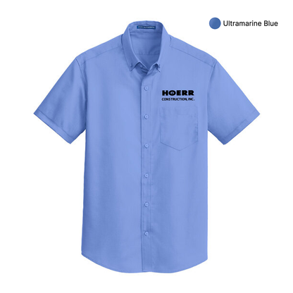 HC - Embroidered - Port Authority® Short Sleeve SuperPro™ Twill Shirt