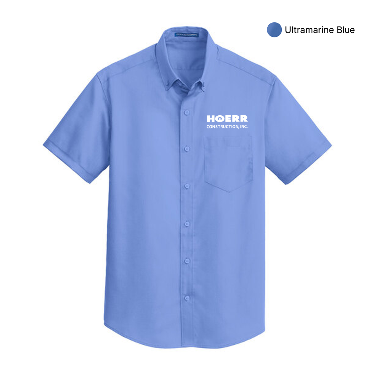 HC - Embroidered - Port Authority® Short Sleeve SuperPro™ Twill Shirt