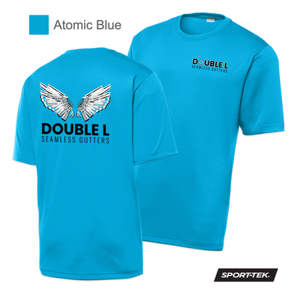 Double L - Printed Short Sleeve Wicking Tough Tee