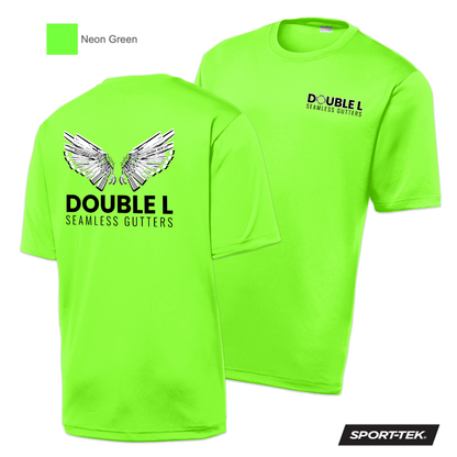 Double L - Printed Short Sleeve Wicking Tough Tee