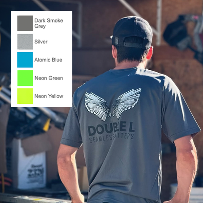 Double L - Printed Short Sleeve Wicking Tough Tee