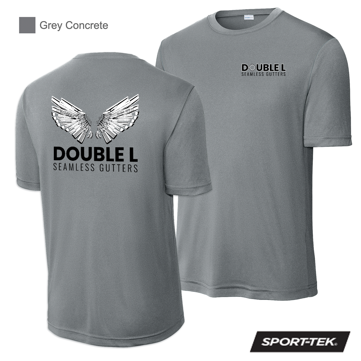 Double L - Printed Short Sleeve Wicking Tee