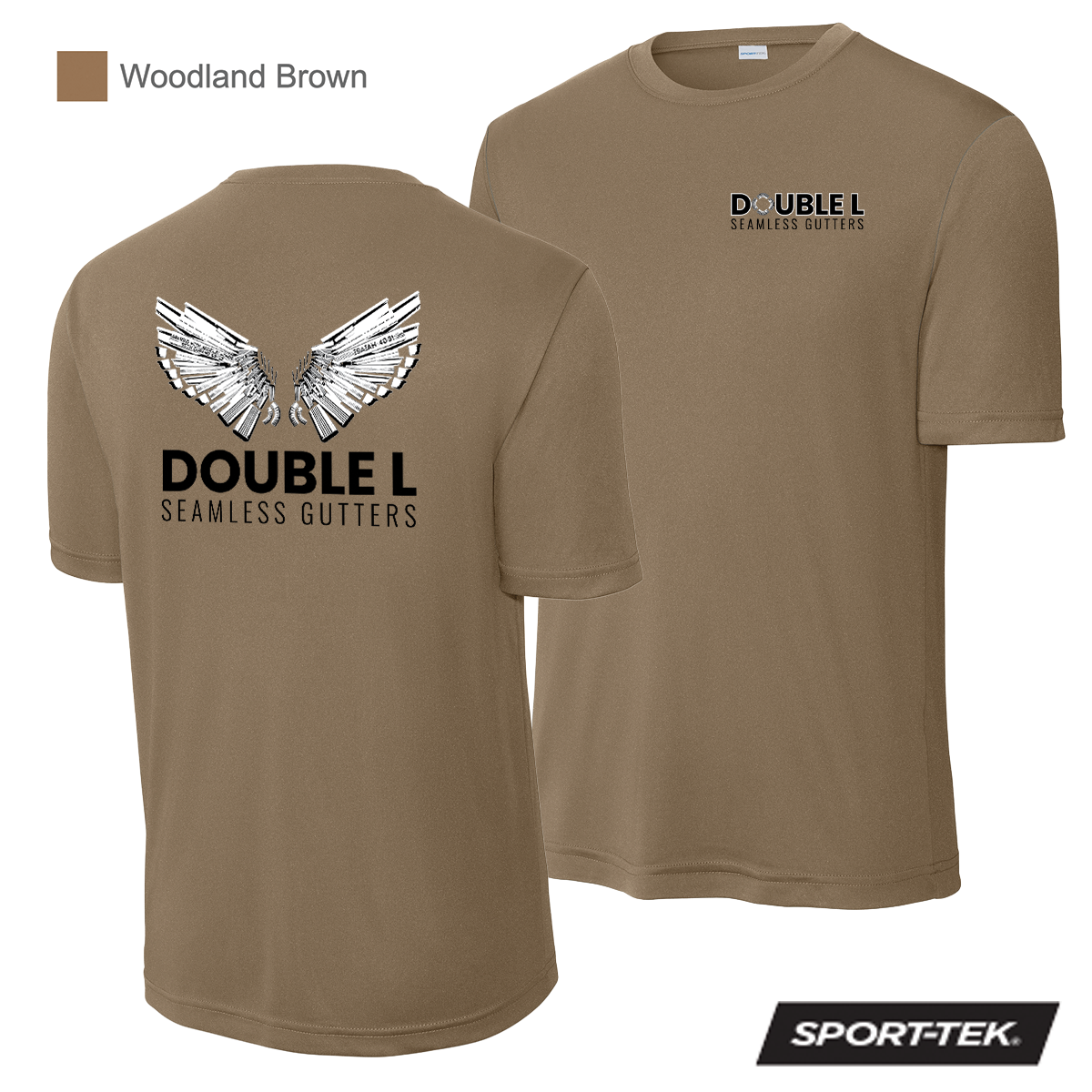 Double L - Printed Short Sleeve Wicking Tee