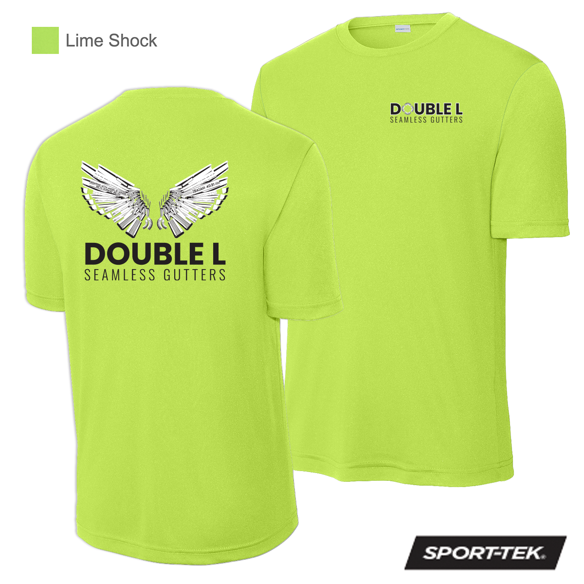 Double L - Printed Short Sleeve Wicking Tee