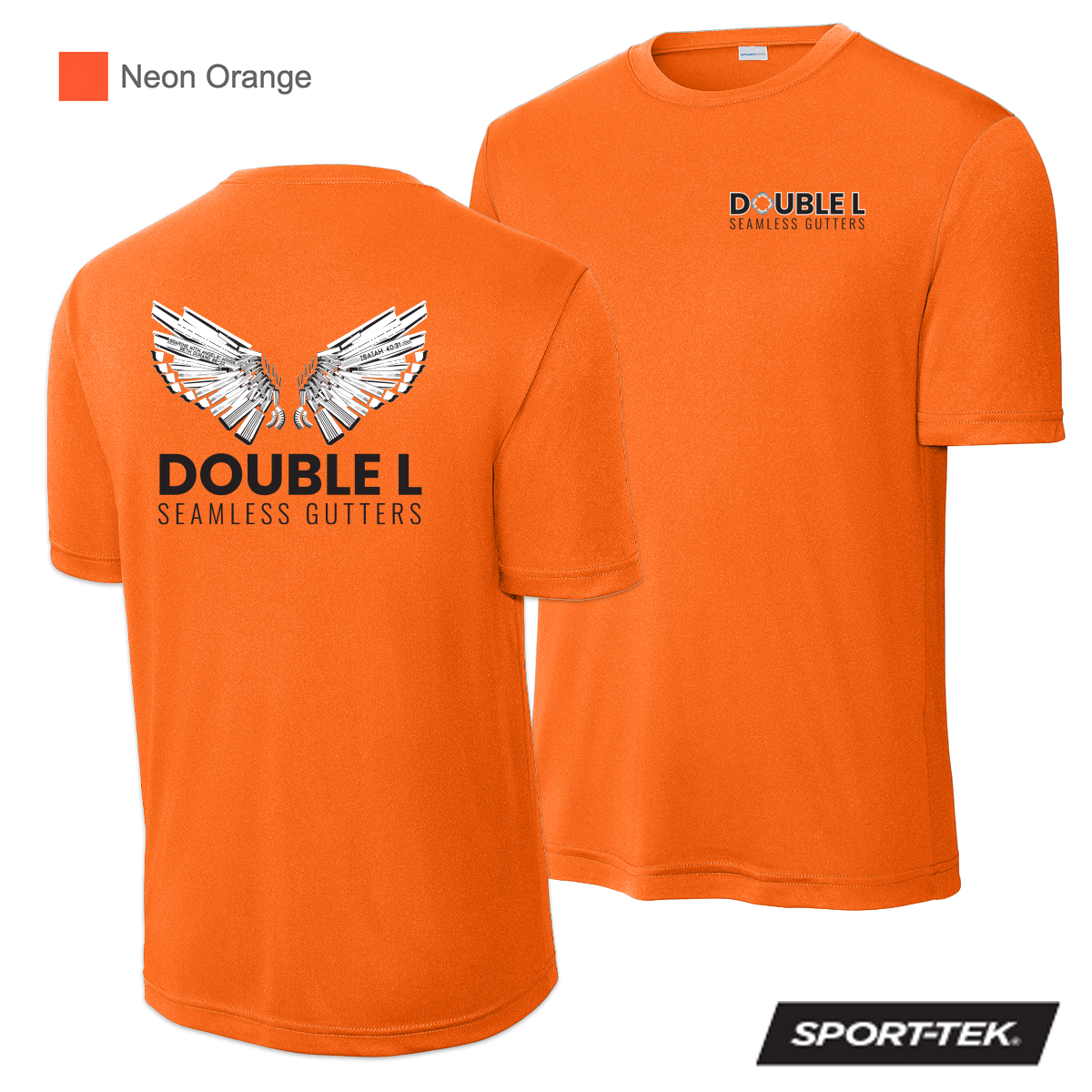 Double L - Printed Short Sleeve Wicking Tee