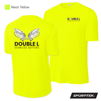 Double L - Printed Short Sleeve Wicking Tee