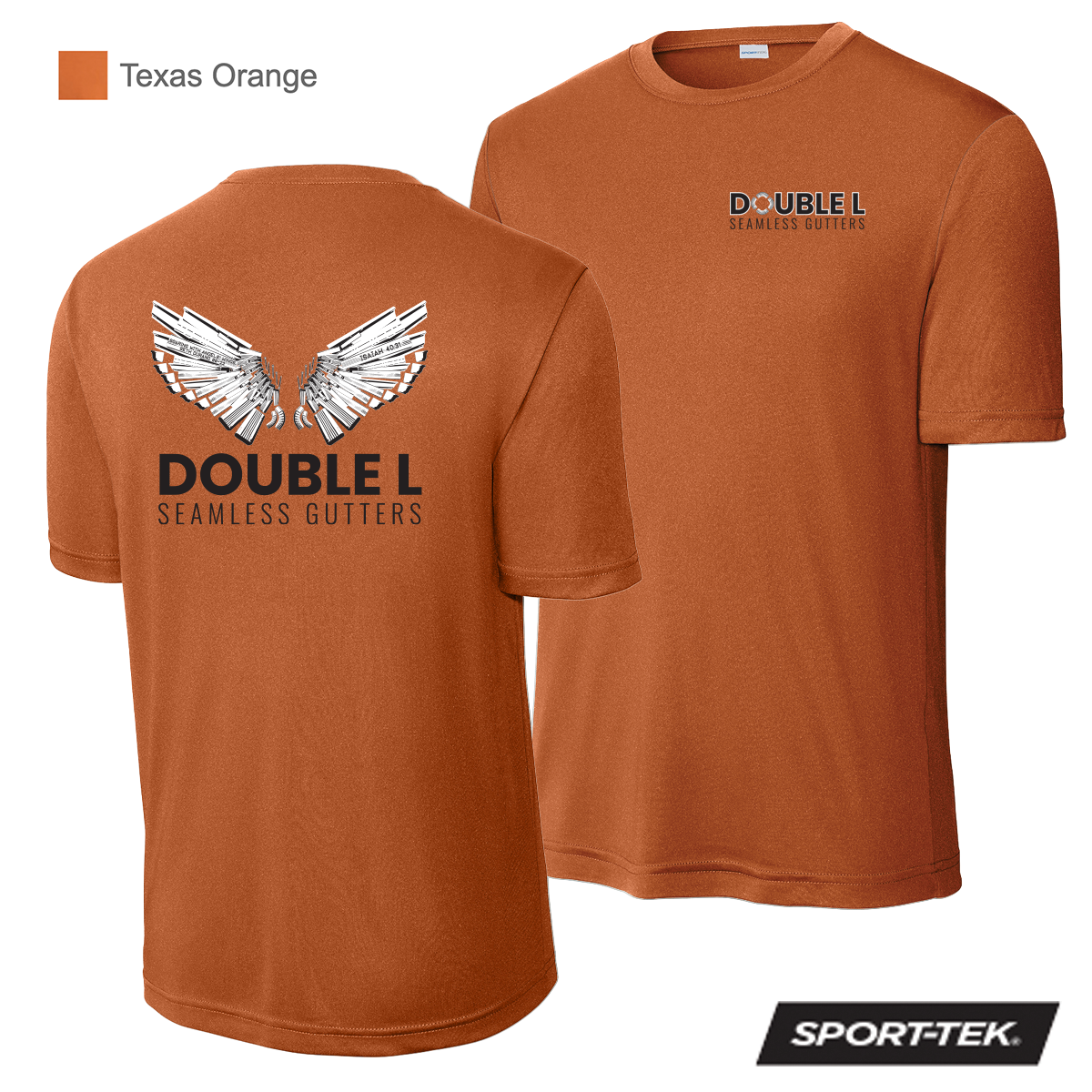 Double L - Printed Short Sleeve Wicking Tee