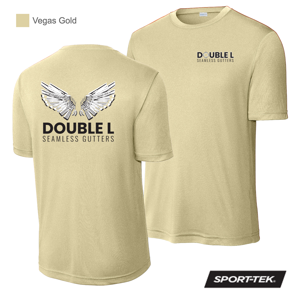 Double L - Printed Short Sleeve Wicking Tee