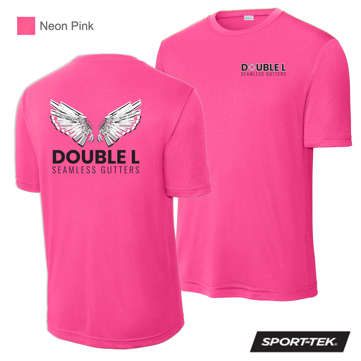 Double L - Printed Short Sleeve Wicking Tee