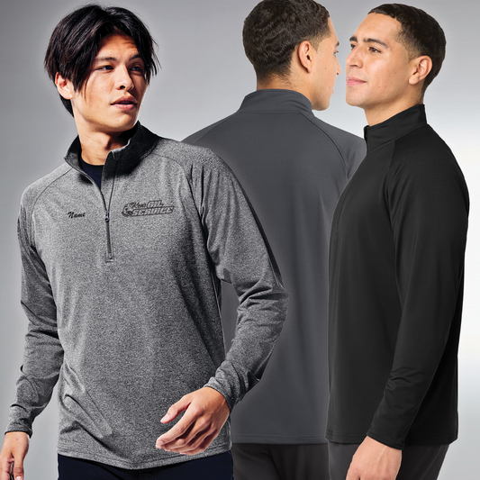 Ken's Oil Embroidered Sport-Tek® Sport-Wick® Stretch 1/4-Zip Pullover