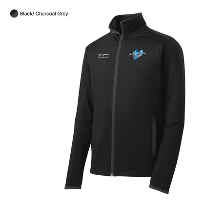 EACH - Sport-Tek® Unisex Sport-Wick® Stretch Contrast Full-Zip Jacket