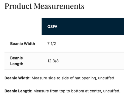 MF - Embroidered - Port Authority® Knit Cap