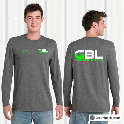 GBL - Printed - Port & Co™ Tri-Blend Long Sleeve Tee