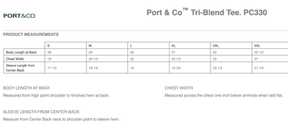 Ken's Oil Diagonal Print - TriBlend Tee