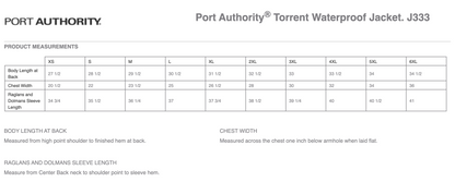 HC - Embroidered - Port Authority® Torrent Waterproof Jacket