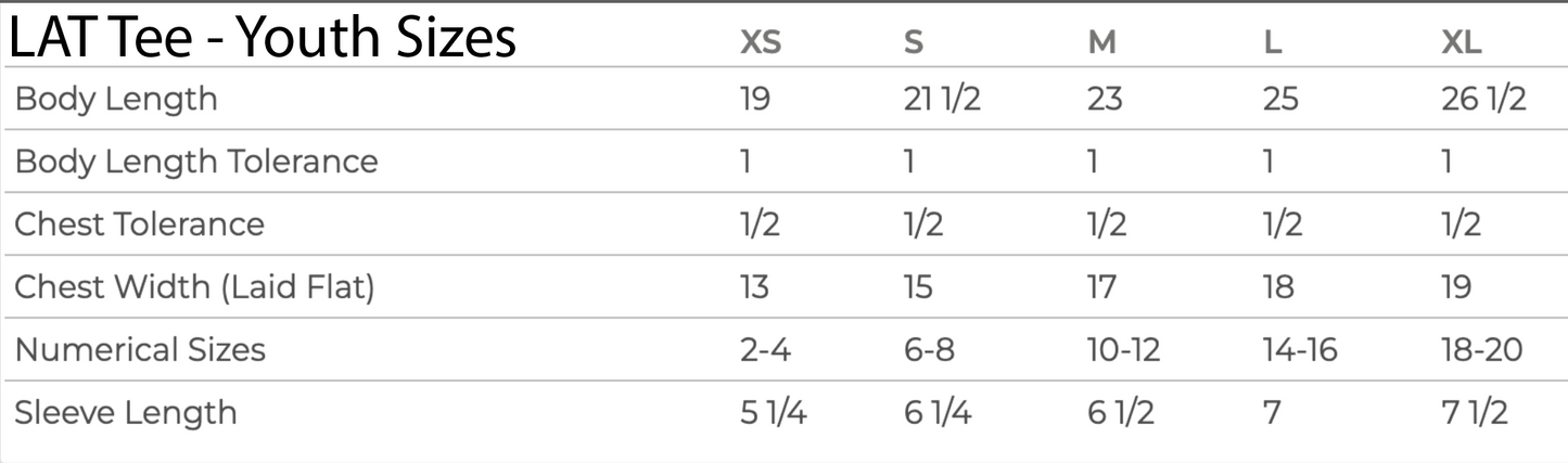 HC - Printed - Youth Fine Jersey Tee