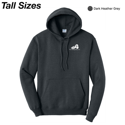 TCI - Port & Co® Tall Core Fleece Pullover Hooded Sweatshirt