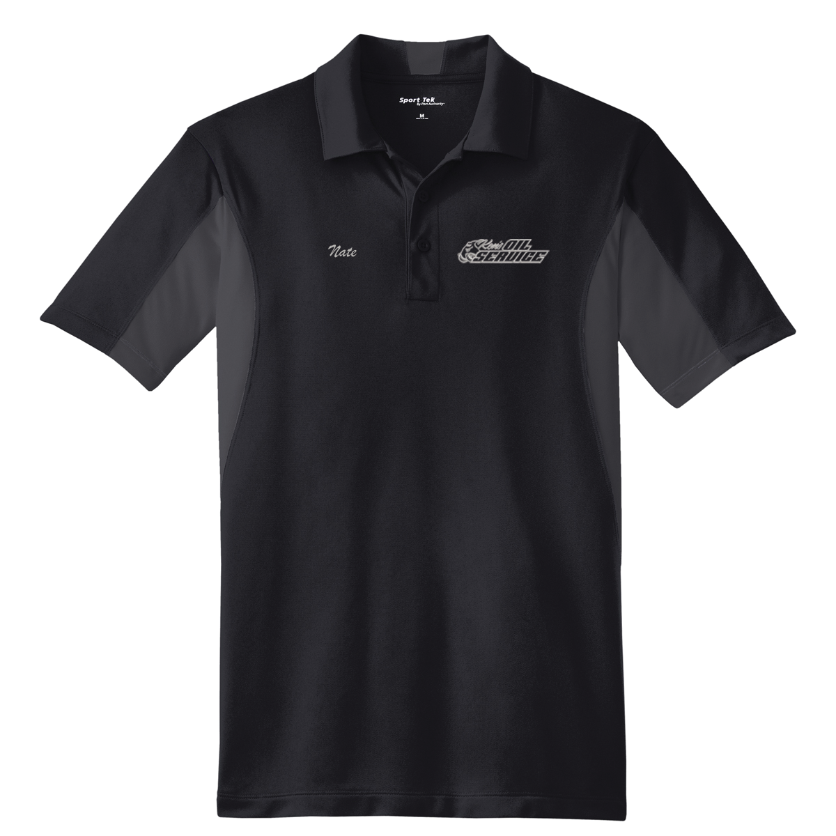Ken's Oil Embroidered - Sport-Tek® Tall Side Blocked Micropique Sport-Wick® Polo