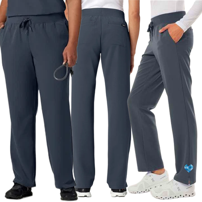 EACH - Jaanuu Women's Xenos Essential Knit-Waist Scrub Pants