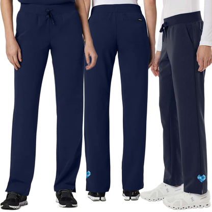 EACH - Jaanuu Women's Xenos Essential Knit-Waist Scrub Pants