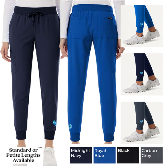 EACH - Jaanuu Women's Silex Knit-Waist Scrub Joggers