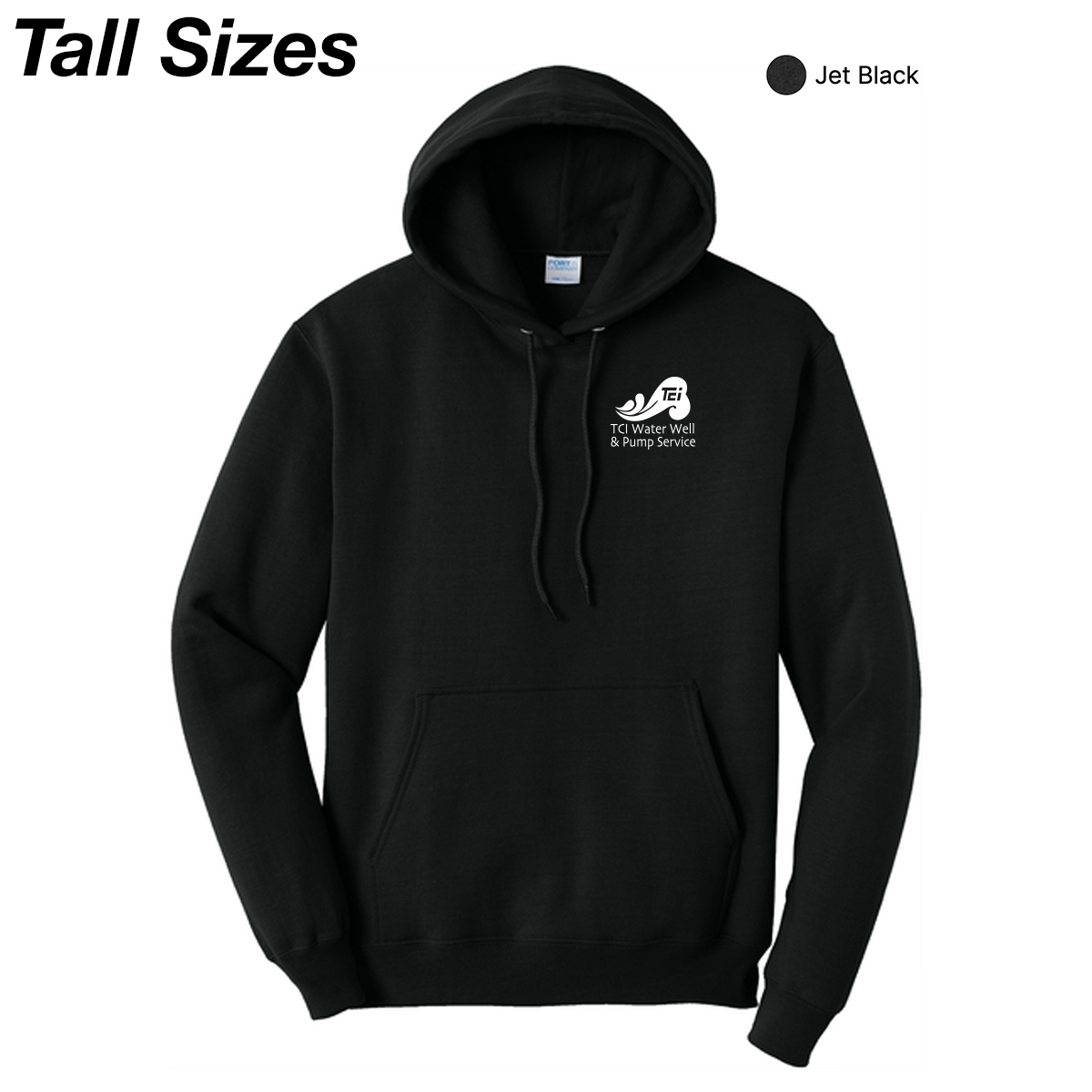 TCI - Port & Co® Tall Core Fleece Pullover Hooded Sweatshirt